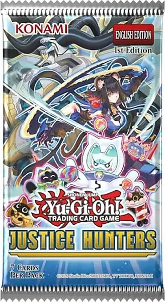 YU-GI-OH - JUSTICE HUNTERS BOOSTER PACK - EN
